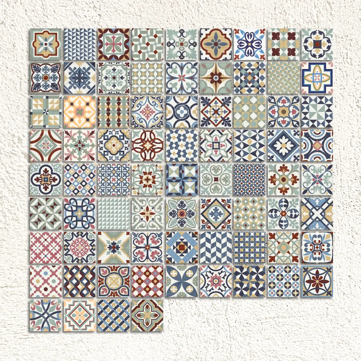 
Rustic Taco Heritage Mix showing the full set of heritage designs