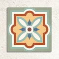 Rustic Taco Heritage Mix patterned porcelain tile face detail