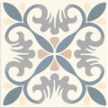 Rustic Taco Heritage Grey patterned porcelain tile face detail