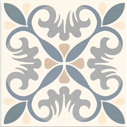 Rustic Taco Heritage Grey patterned porcelain tile face detail