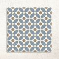 Rustic Taco Heritage Grey patterned porcelain tile face detail