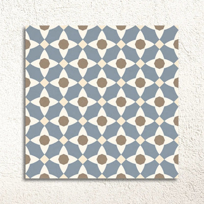 Rustic Taco Heritage Grey patterned porcelain tile face detail