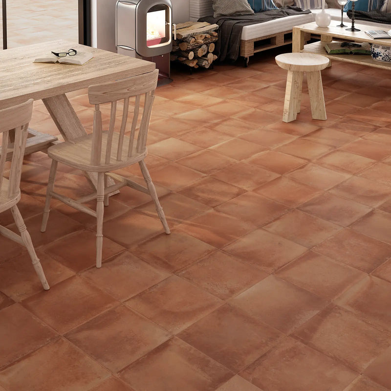 Rustic Porcelain tiles by Waxman Ceramics