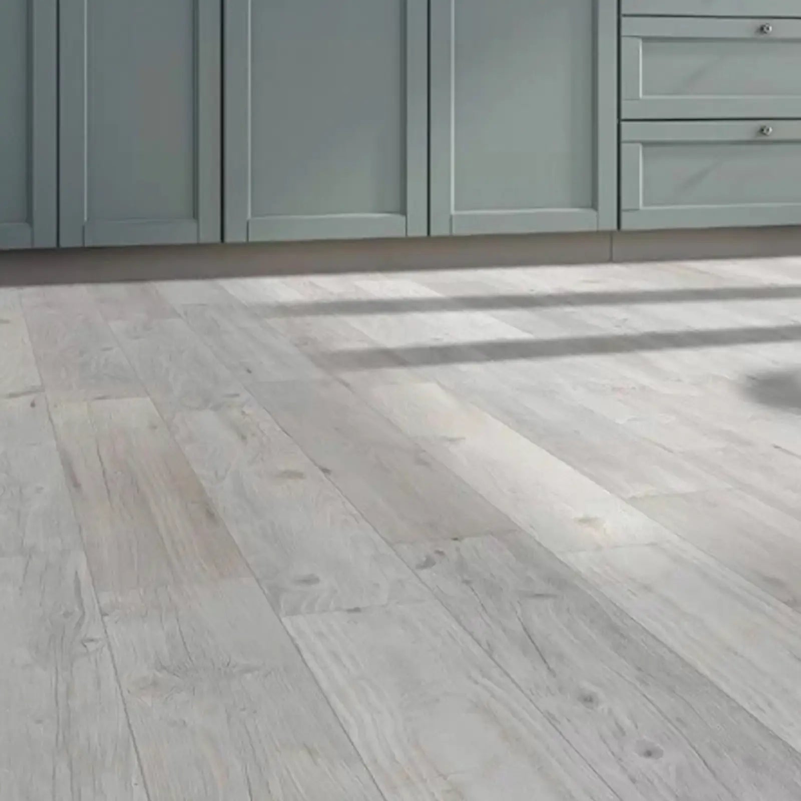 Vancouver Blanco 15 x 90cm porcelain wood effect tile room setting