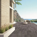 Vancouver Gris wood effect porcelain tile room setting