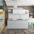 Origen Natural 15 x 90cm porcelain wood effect tile room setting