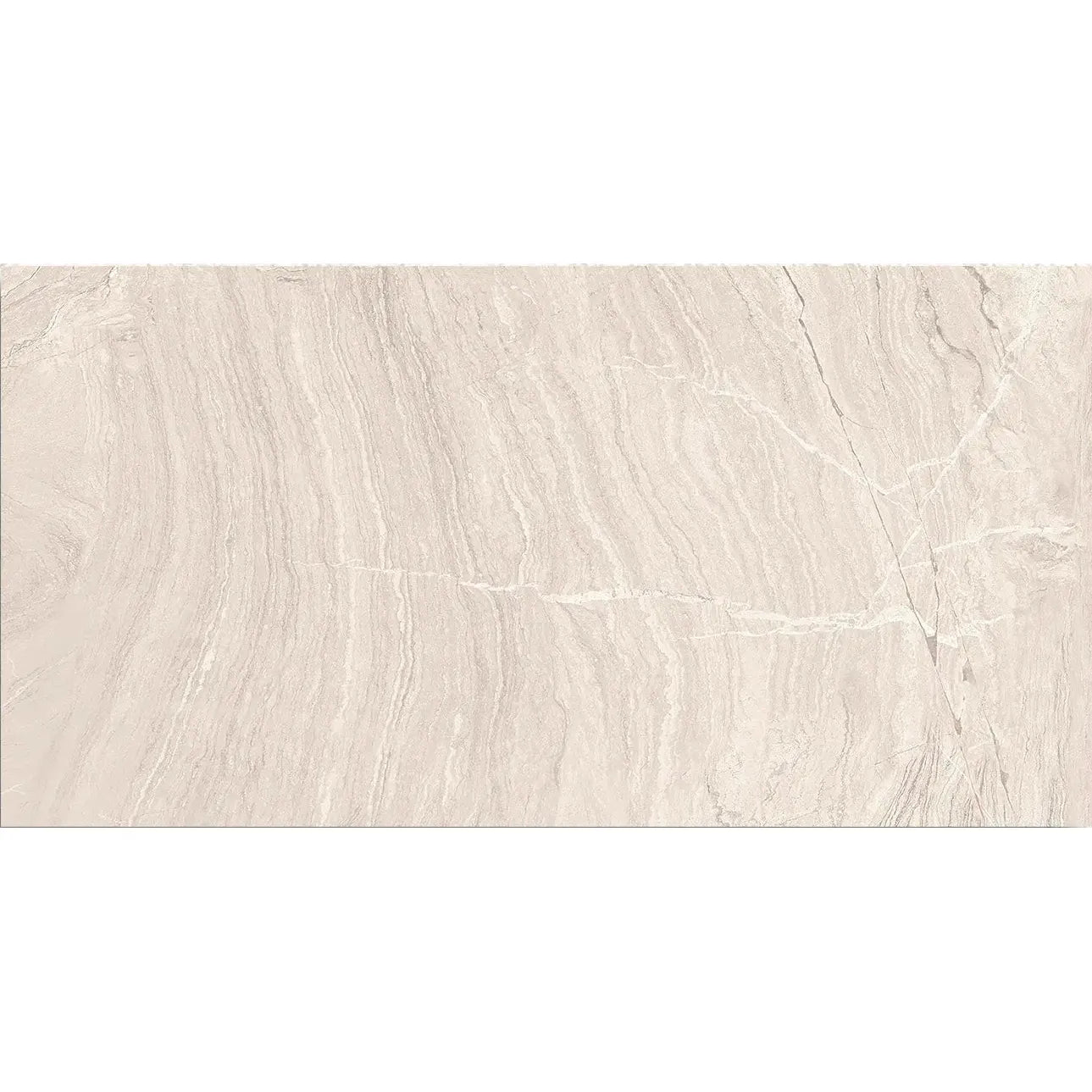 Varana Almond 32 x 62.5cm porcelain stone effect tile face
