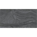Varana Marengo 32 x 62.5cm black porcelain stone effect tile face