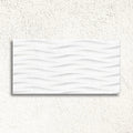 Varana Blanco Deco 32 x 62.5cm white porcelain stone effect decor tile face