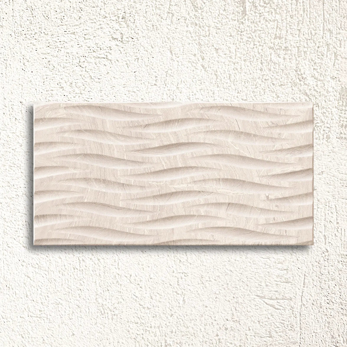 Varana Almond Deco 32 x 62.5cm porcelain stone effect decor tile face
