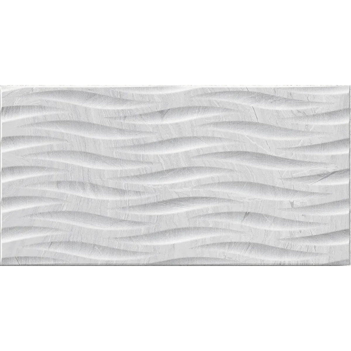 Varana Gris Deco 32 x 62.5cm grey porcelain stone effect decor tile face