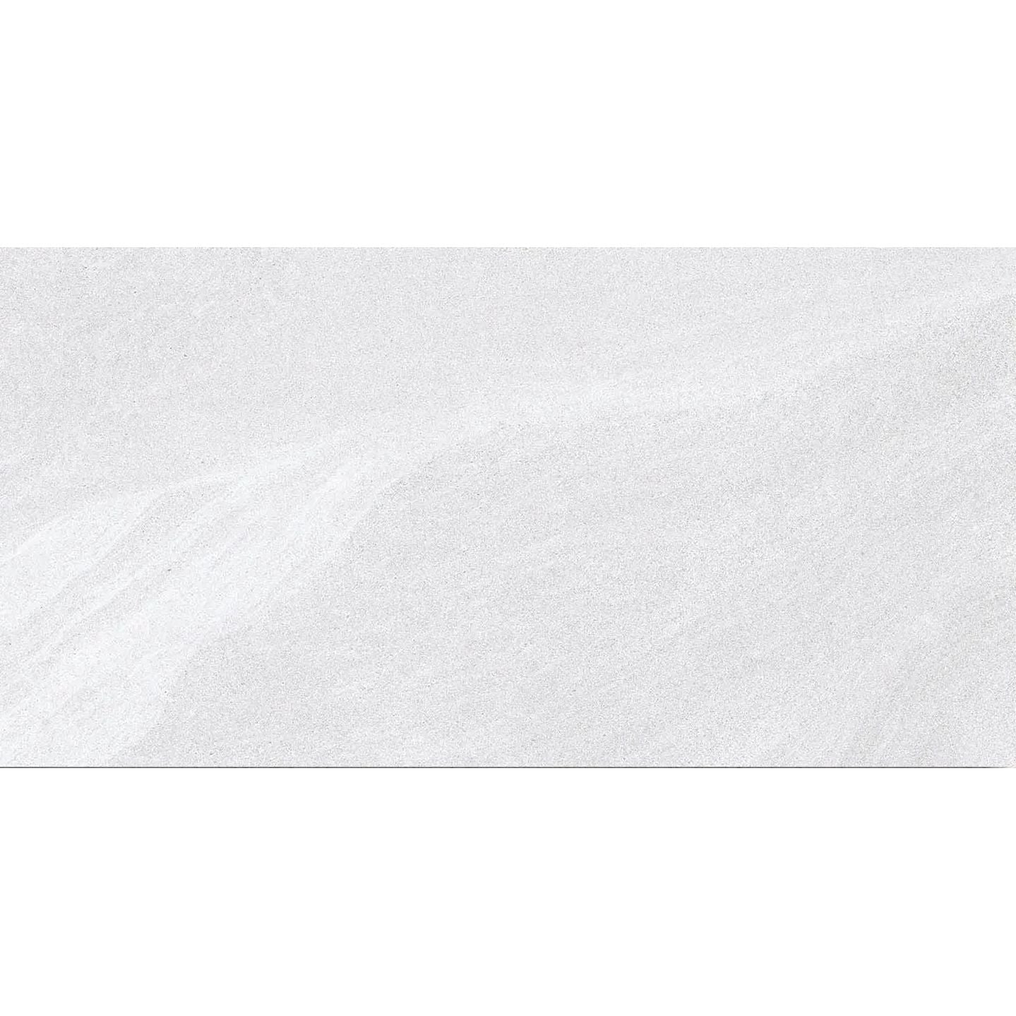 Austral Blanco 32 x 62.5cm glazed porcelain stone effect tile face