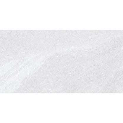 Austral Blanco 32 x 62.5cm glazed porcelain stone effect tile face