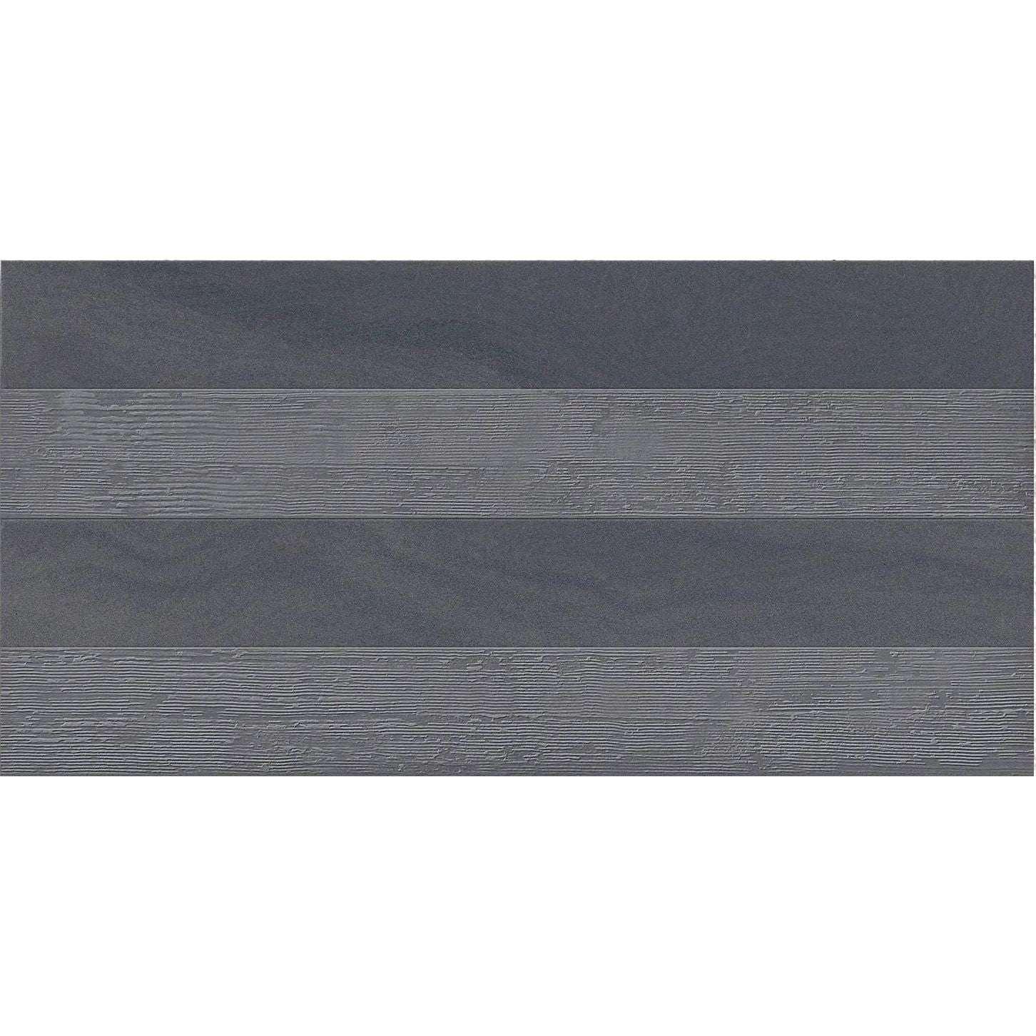 Austral Marengo Decor 32 x 62.5cm unglazed porcelain stone effect feature tile face