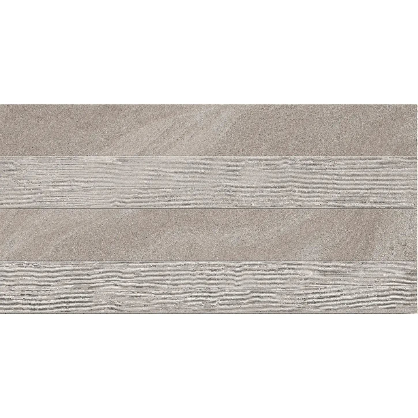 Austral Natural Deco 32 x 62.5cm glazed porcelain stone effect feature tile face