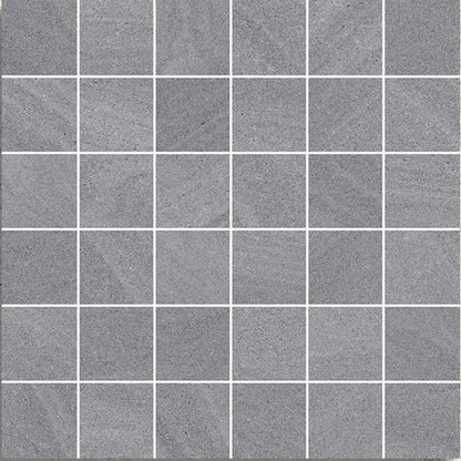 Austral Gris Mosaic 30 x 30cm glazed porcelain stone effect mosaic tile face