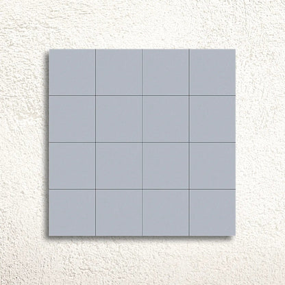 Lumier Taco Neutral Grey 16.5 x 16.5cm matt porcelain tile pattern detail