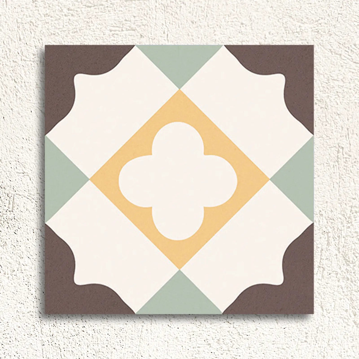 
Lumier Taco Mix 16.5 x 16.5cm matt porcelain decorative tile pattern detail