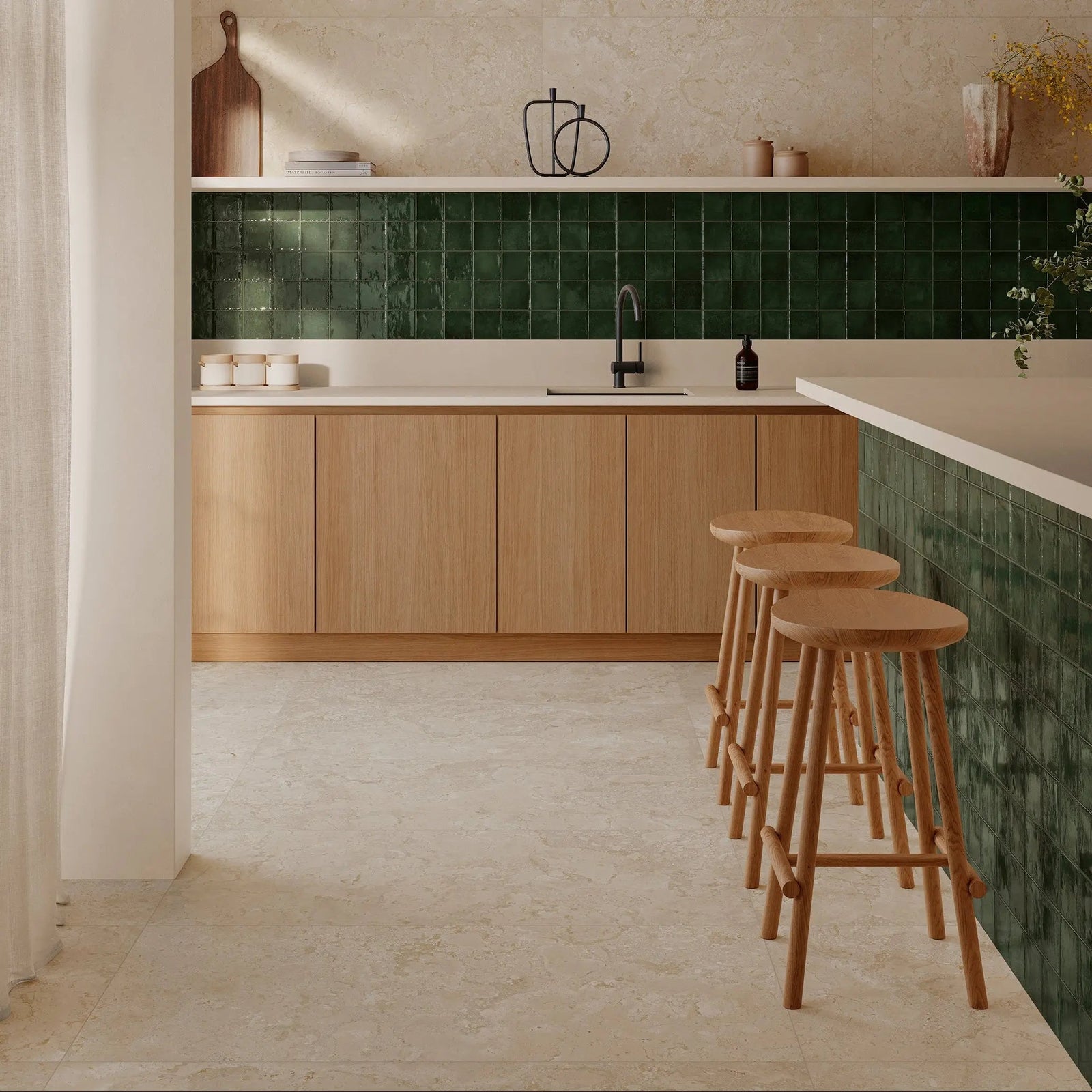 Dakota Ivy 32 x 62.5cm Porcelain Tile – detail view 6