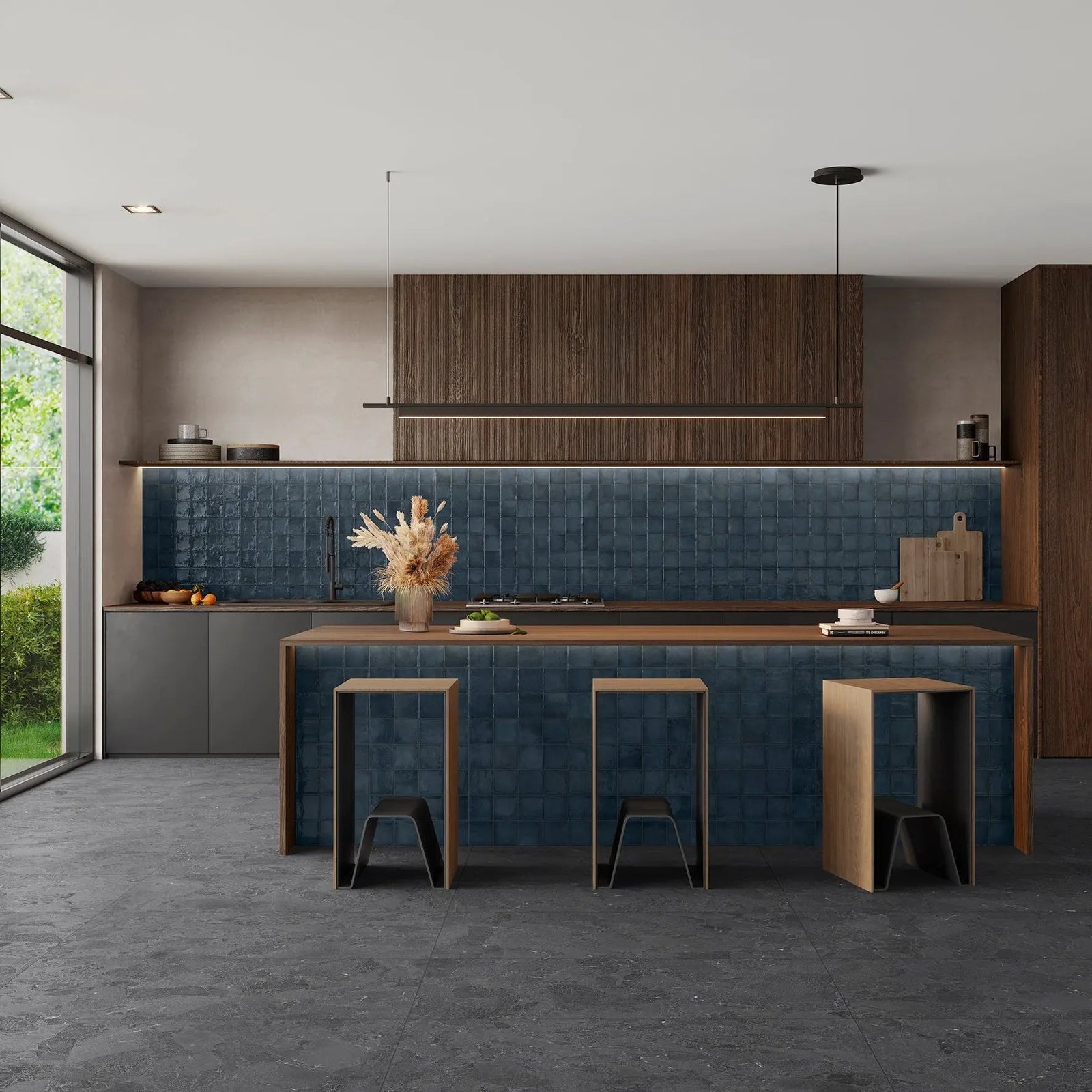 Dakota Bilberry 32 x 62.5cm Porcelain Tile – detail view 7