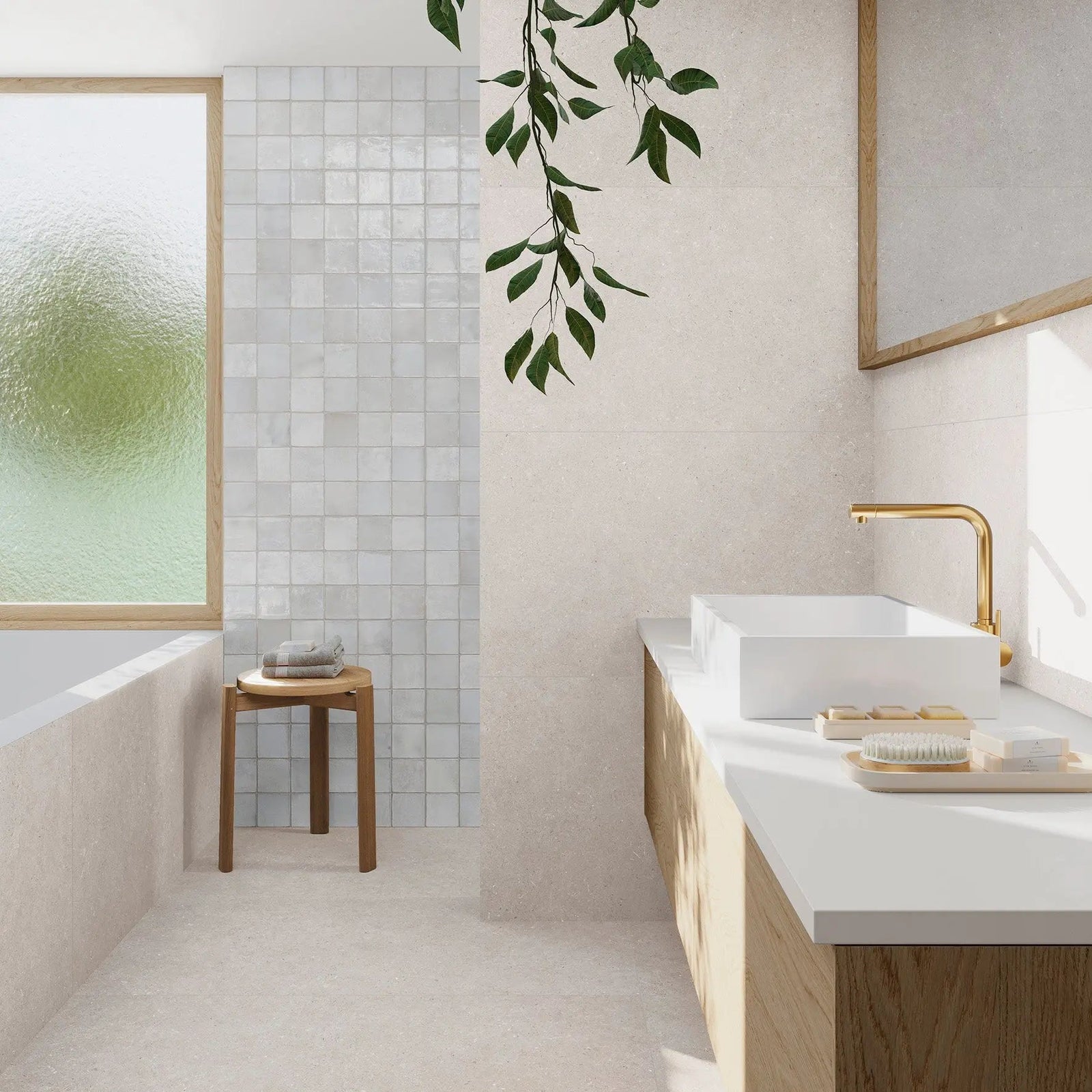 Dakota Pearl 32 x 62.5cm Porcelain Tile – detail view 6