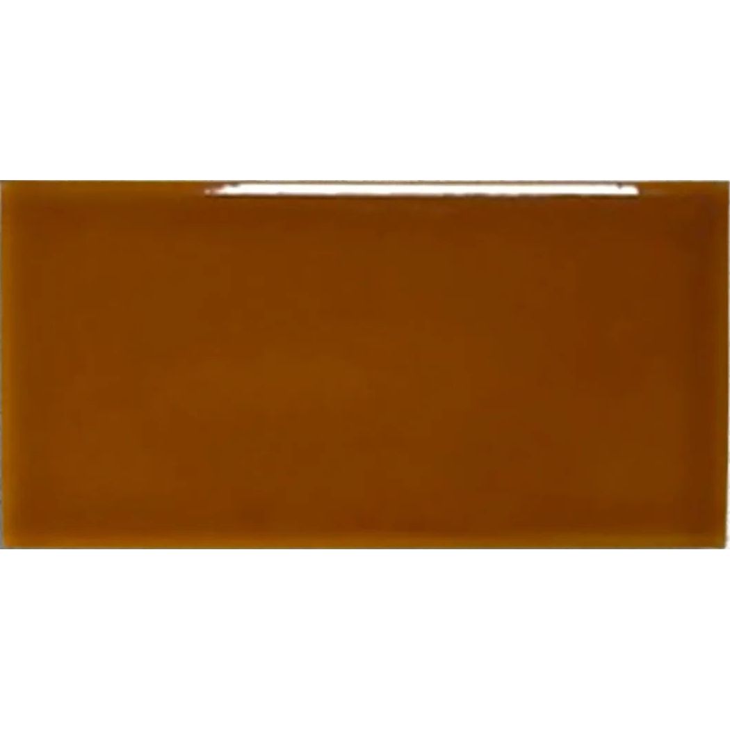 Windsor Osborne Caramel 7.5 x 15cm ceramic gloss metro tile face
