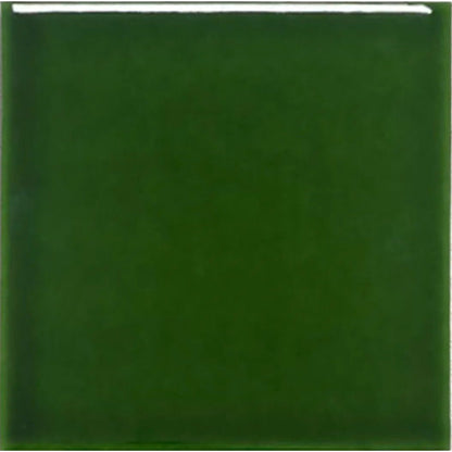 Windsor Balmoral Green 15 x 15cm glazed ceramic gloss tile face