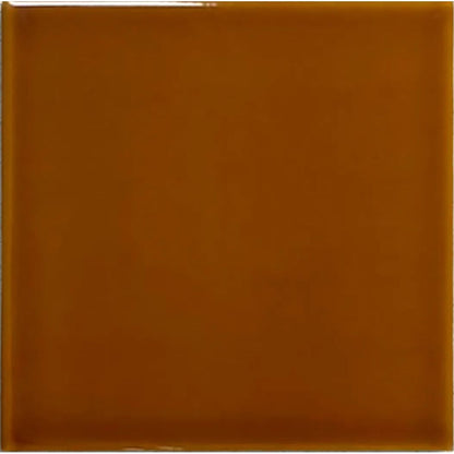 Windsor Osborne Caramel 15 x 15cm glazed ceramic gloss tile face