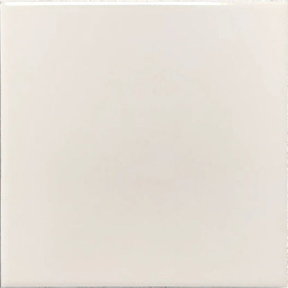 Windsor Antique White 15 x 15cm glazed ceramic gloss tile face