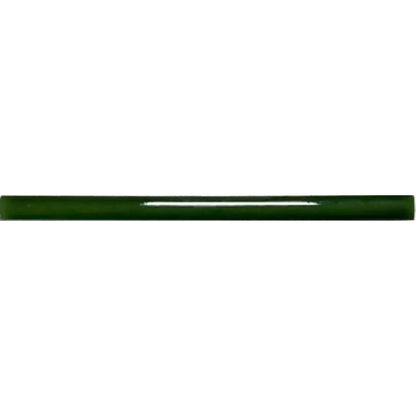 Windsor Balmoral Green Pencil 1 x 15cm glazed ceramic gloss trim tile face
