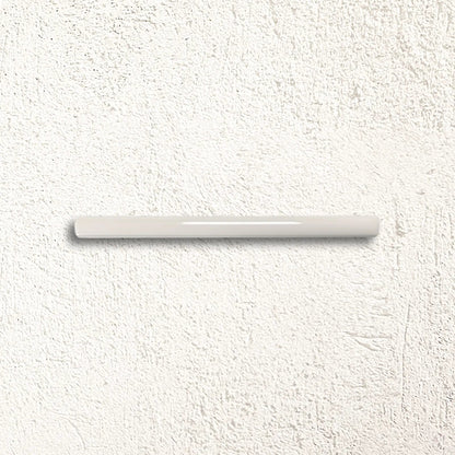 Windsor Antique White Pencil 1 x 15cm glazed ceramic gloss trim tile face