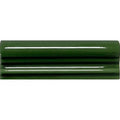 Windsor Balmoral Green Moldura 5 x 15cm glazed ceramic gloss moulding tile face