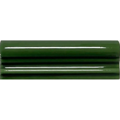 Windsor Balmoral Green Moldura 5 x 15cm glazed ceramic gloss moulding tile face