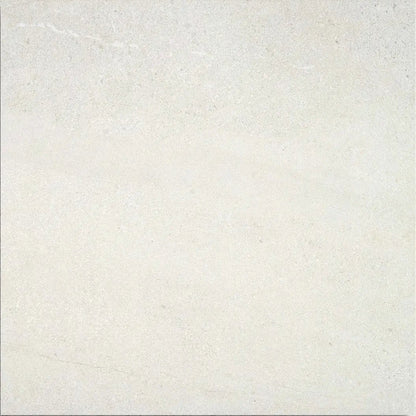 Bellevue White 45 x 45cm glazed porcelain stone effect tile face