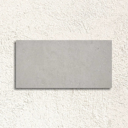 Flax Grey Floor 30 x 60cm matt porcelain tile face