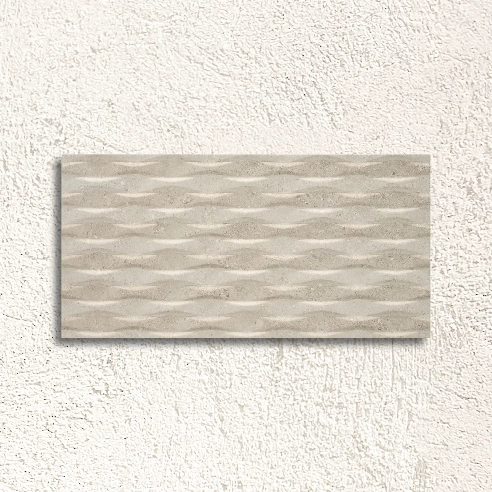 Flax Cream Light LZ Decor 30 x 60cm matt ceramic decorative tile face