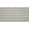 Flax Grey Light LZ Decor 30 x 60cm matt ceramic decorative tile face