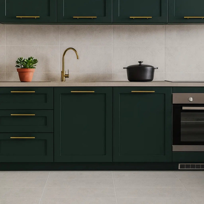 Flax Pearl Floor 30 x 60cm matt porcelain tile room setting