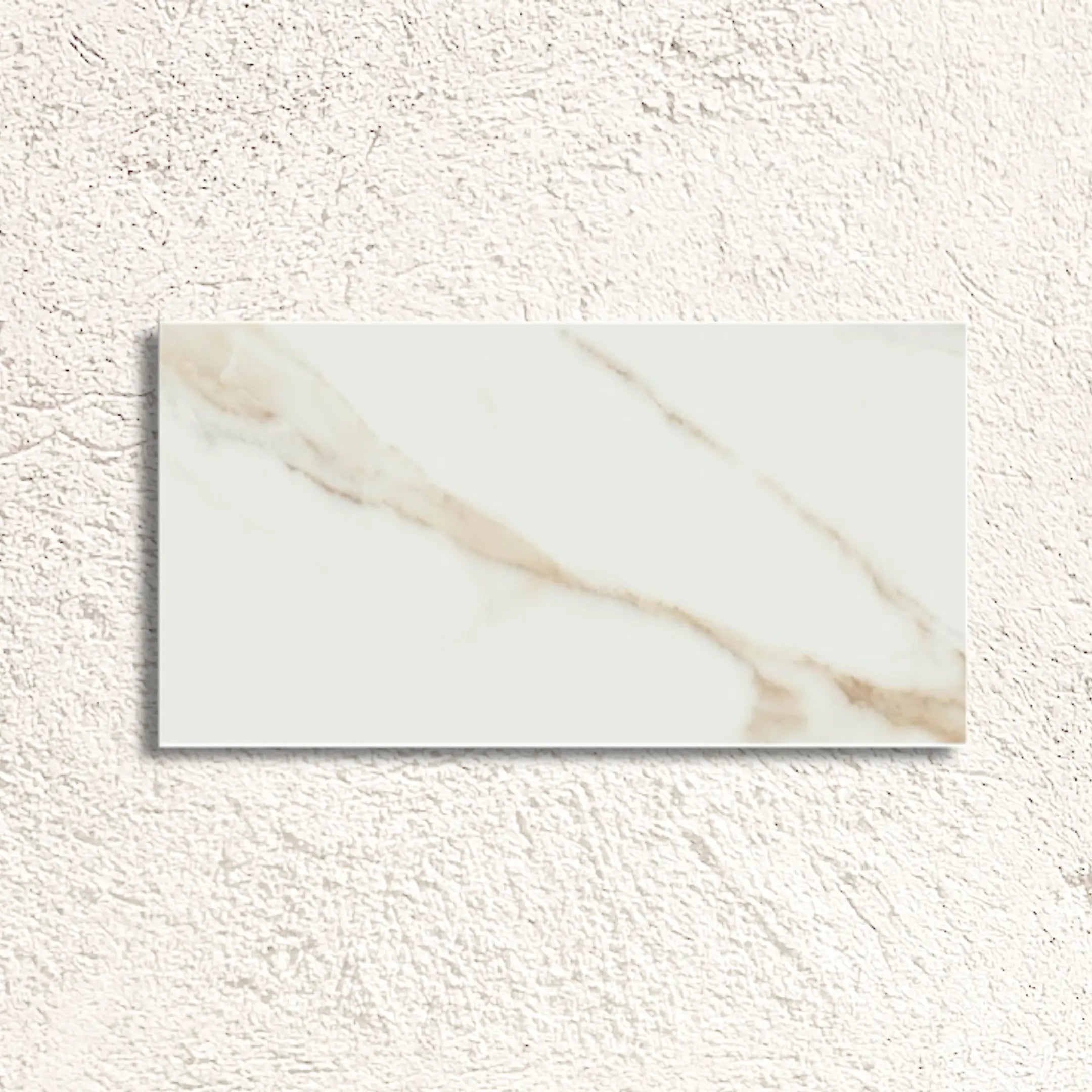 Lumiere Natural Satin 30 x 60cm glazed porcelain marble effect tile face