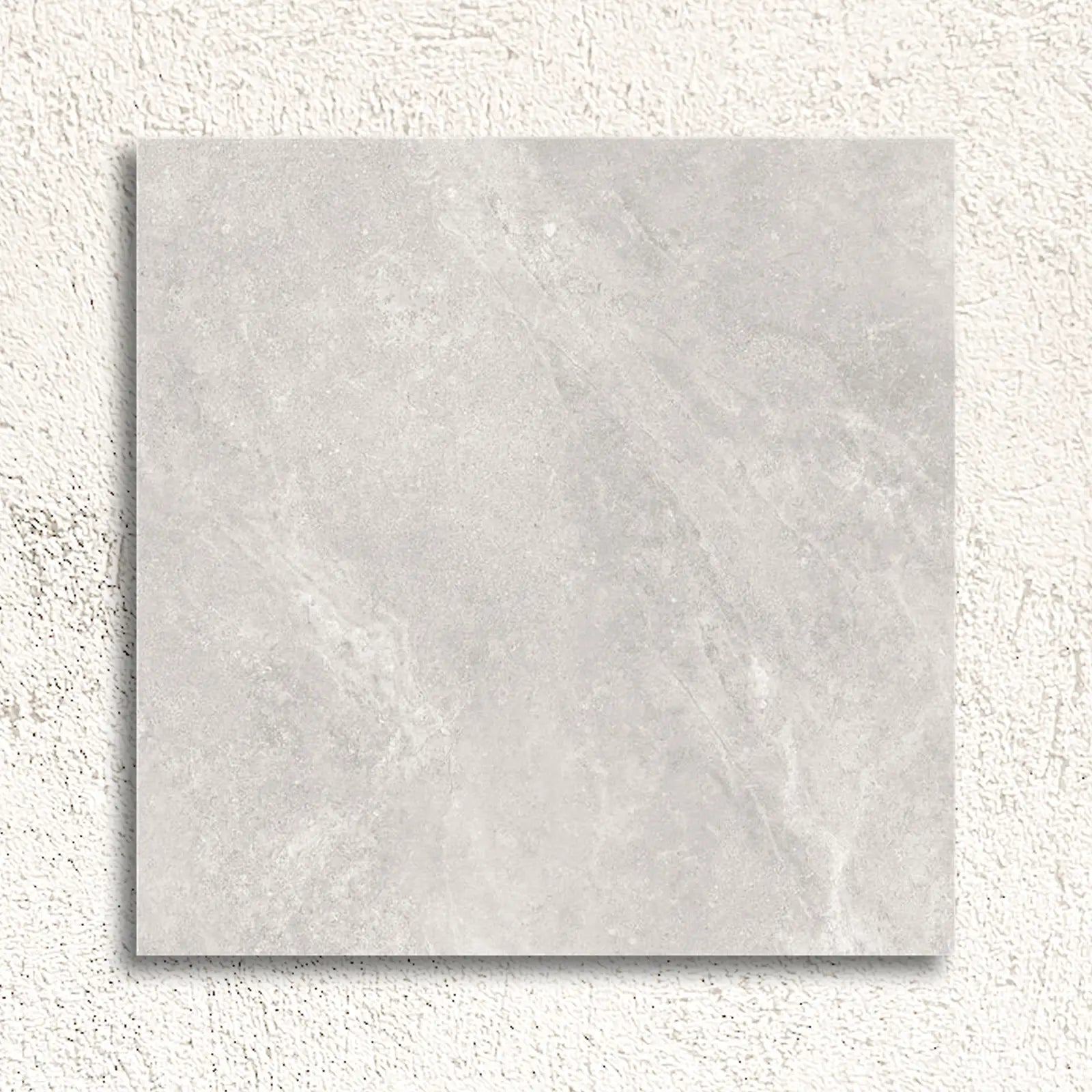 Forum Pearl Matt 100 x 100cm porcelain pearl grey concrete effect tile face