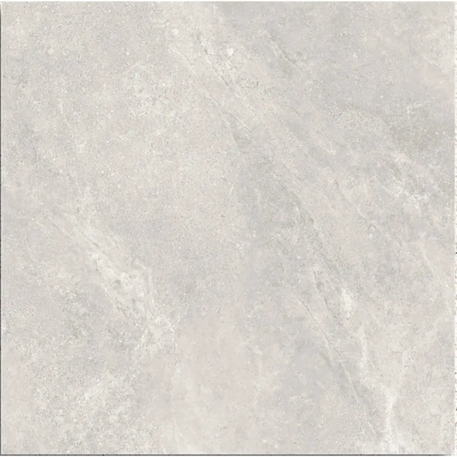Forum Pearl Matt 100 x 100cm porcelain pearl grey concrete effect tile face