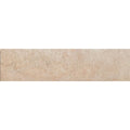 Terracotta Ocre soft ochre beige rustic matt porcelain brick tile 7.5 x 30cm for floors and walls