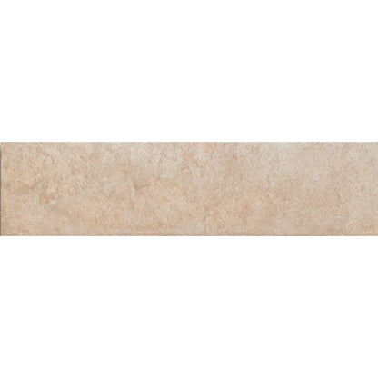 Terracotta Ocre soft ochre beige rustic matt porcelain brick tile 7.5 x 30cm for floors and walls