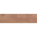 Terracotta Cotto warm brown rustic matt porcelain brick tile 7.5 x 30cm for floors and walls