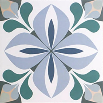 Belgravia Ruan patterned porcelain tile face detail