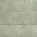 Tahoe Green 20x20cm rustic porcelain tile laid canvas view