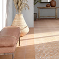 Tahoe Canem 20x20cm rustic porcelain tile room setting