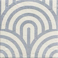 Tahoe Blue Decor Three 20x20cm patterned porcelain feature tile face