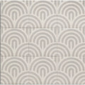 Tahoe Grey Decor Three 20x20cm patterned porcelain tile laid canvas view