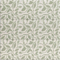 Tahoe Green Decor Five 20x20cm patterned porcelain tile laid canvas view